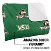 Wright State University Blanket, 50"X60" Logo Pattern,Silky Touch Sherpa Back Super Soft Throw Blanket view 3