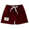 Loloda Toddler Baby Cotton Drawstring Loose Shorts Casual Sports Summer Bottoms Hot Pants for Boy Girl Burgundy 12-18 Months view 1