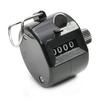 Heyiarbeit Plasitc Hand Tally Counter 4-Digit Tally Counters Mechanical Palm Counter Clicker Counter Handheld Pitch Click Counter Number Count for Row, People, Golf, Lap & Knitting, Black view 1