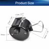 Heyiarbeit Plasitc Hand Tally Counter 4-Digit Tally Counters Mechanical Palm Counter Clicker Counter Handheld Pitch Click Counter Number Count for Row, People, Golf, Lap & Knitting, Black view 2