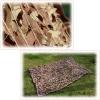 Geovne Outdoor Desert Camo Netting,Hunting Camouflage Net,Double Layer Army Blinds Nets,Multipurpose Sunshade Canopy,for Camping,Car Cover,Yard,Animal Observation,Shooting,Brown (3x7m(9.8x23ft)) view 2