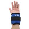 Ankle Weights, 2PCS Adjustable Leg Ankle Wrist Sand Bag Band Loading Weighted Ankle Strap for Strength Training Jogging (1KG) view 4