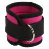 Alvinlite Adjustable Ankle Strap for Cable Machine Attachments - Gym Ankle Straps for Kickbacks, Glute Workouts, Leg Extensions, Curls, Booty Hip Abductors Exercise for Men and Women (Rose Red)