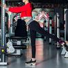Alvinlite Adjustable Ankle Strap for Cable Machine Attachments - Gym Ankle Straps for Kickbacks, Glute Workouts, Leg Extensions, Curls, Booty Hip Abductors Exercise for Men and Women (Rose Red) view 2