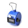 Heyiarbeit Plasitc Hand Tally Counter 4-Digit Tally Counters Mechanical Palm Counter Clicker Counter Handheld Pitch Click Counter Number Count for Row, People, Golf, Lap & Knitting, Blue view 1