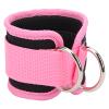 Alvinlite Single Adjustable Comfortable Ankle Strap, Double D-Ring Leg Wrist Strap Pink, Work Out Cuff Attachment for Home & Gym Booty Workouts,Leg Extensions, Cable Machine Glutes Exercises view 2