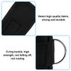 Alvinlite Single Adjustable Comfortable Ankle Strap, Double D-Ring Leg Wrist Strap Black, Work Out Cuff Attachment for Home & Gym Booty Workouts,Leg Extensions, Cable Machine Glutes Exercises view 2