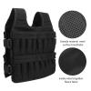 Alvinlite Adjustable Weight Vest, 77LBS Workout Weight Vest Training Fitness Weighted Jacket for Training Running Jogging view 2