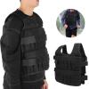 Alvinlite Adjustable Weight Vest, 77LBS Workout Weight Vest Training Fitness Weighted Jacket for Training Running Jogging view 4
