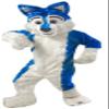 FurryWu Studio New Pinscher Mascot Costume Adult Size Mascotte Mascota Carnival Party Cosply Costume Fancy Dress Suit view 1