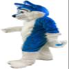 FurryWu Studio New Pinscher Mascot Costume Adult Size Mascotte Mascota Carnival Party Cosply Costume Fancy Dress Suit view 2