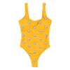 Pittsburgh Steelers NFL Womens Mini Print One Piece Bathing Suit view 3