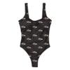 Baltimore Ravens NFL Womens Mini Print One Piece Bathing Suit view 3