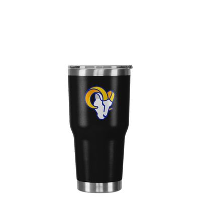FOCO Los Angeles Rams NFL Team Logo 30 oz Tumbler - Black