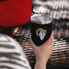 FOCO Los Angeles Rams NFL Team Logo 30 oz Tumbler - Black view 2