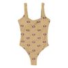 San Francisco 49ers NFL Womens Mini Print One Piece Bathing Suit view 3