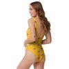 Green Bay Packers NFL Womens Mini Print One Piece Bathing Suit view 2