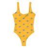 Green Bay Packers NFL Womens Mini Print One Piece Bathing Suit view 3