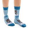 Good Luck Sock Women's Dr. Whiskers Cat Socks, Adult, Shoe Size 5-9 view 2