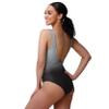 Las Vegas Raiders NFL Womens Gametime Gradient One Piece Bathing Suit view 2