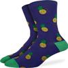 Good Luck Sock Men's Pineapples Socks, Adult, Shoe Size 7-12 view 1