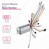 AlveyTech Control Module for the Razor Rambler 16 Electric Mini Bike (Ver 1+) - 36 Volt 15 Amp Speed Controller Model B-WZKD3615A-FGC-T1 with 14 Connectors and 32 Wires, Parts for Adults Scooter Bikes view 2