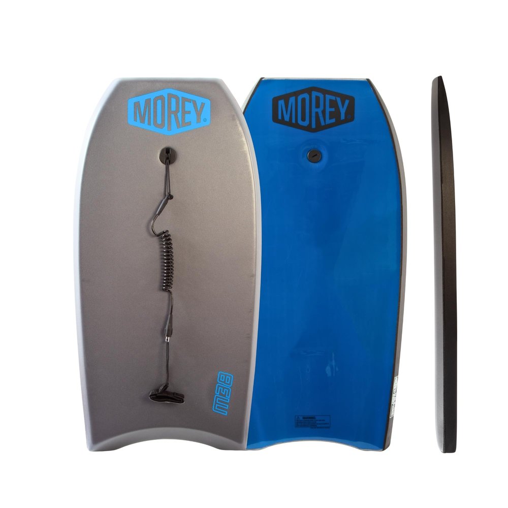 MOREY Boogie Board. M38, The Original Bodyboard; 38" Body Boards for Beach, EPS Core for Durability, Engineered with HDPE Slick Bottom for Speed (2026 Model)