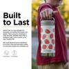 Klean Kanteen TKWide Insulated Bottle  Twist Cap, Steel Straw  Dishwasher  Strawberries 12 oz view 3