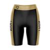 Vive La Fete US Military Academy Cadets Game Day Logo Black & Yellow Women's Biker Short 9" Inseam view 1