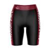 Vive La Fete Missouri State Bears Game Day Logo Black & Brown Women's Biker Short 9" Inseam view 1