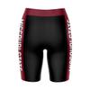 Vive La Fete Missouri State Bears Game Day Logo Black & Brown Women's Biker Short 9" Inseam view 2