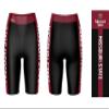 Vive La Fete Missouri State Bears Game Day Logo Black & Brown Women's Biker Short 9" Inseam view 3