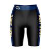 Vive La Fete Kent State Golden Flashes Game Day Logo Black & Blue Women's Biker Short 9" Inseam view 1