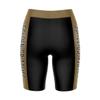 Vive La Fete Oakland Golden Grizzlies, Game Day Logo Black & Yellow Women's Biker Short 9" Inseam view 2