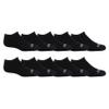 Fruit of the Loom Boys' Dual Defense No Show Socks (10 Pack), Black, Medium (9-2.5) view 2
