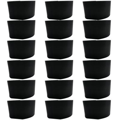 Funeral Mourning Band,Kabcifea 18pcs Full Black Soccer Football Captains Armband,Elastic Adjustable Funeral Bands for Badges