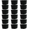 Funeral Mourning Band,Kabcifea 18pcs Full Black Soccer Football Captains Armband,Elastic Adjustable Funeral Bands for Badges view 1