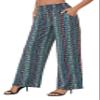 Urban CoCo Women's Boho Palazzo Pants Wide Leg Beach Pants High Waisted Lounge Pants with Pockets(XL, 17) view 2