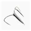 Fishing Hooks 10PCS, Three Anchor Hooks, Silver Carp, Vertical Pier Hook, Anti-housing Cutter Tip Lead Anchor Hook for Bass Trout Saltwater Freshwater Fishing Tackle (Size : 60g#) view 1