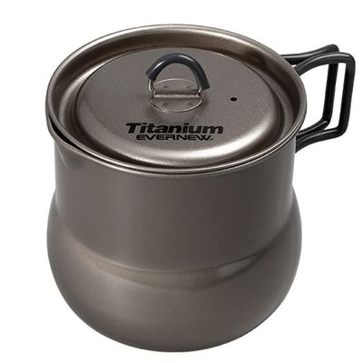 Evernew Titanium Lightweight Camping Tea Pot, 800