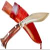 QT Gurkha Kukri Knife 5.5 IN Fixed Blade World War II Mini Panawal 10 IN Khukuri, Leather Sheath - Hand Forged In Nepal view 1