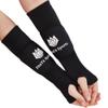 FitsT4 Sports Volleyball Arm Sleeves for Girls Youth Passing Forearm Sleeves w Protection Pads & Thumbhole UPF 50 Non-Slip Gloves view 1