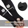 FitsT4 Sports Volleyball Arm Sleeves for Girls Youth Passing Forearm Sleeves w Protection Pads & Thumbhole UPF 50 Non-Slip Gloves view 3