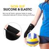FitsT4 Sports Volleyball Arm Sleeves for Girls Youth Passing Forearm Sleeves w Protection Pads & Thumbhole UPF 50 Non-Slip Gloves view 4