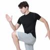 TopTie Custom Compression Base Layer Short Sleeve, Personalized Men's Sport Clothing, Workout Shirt for Gym-Lime-S view 4