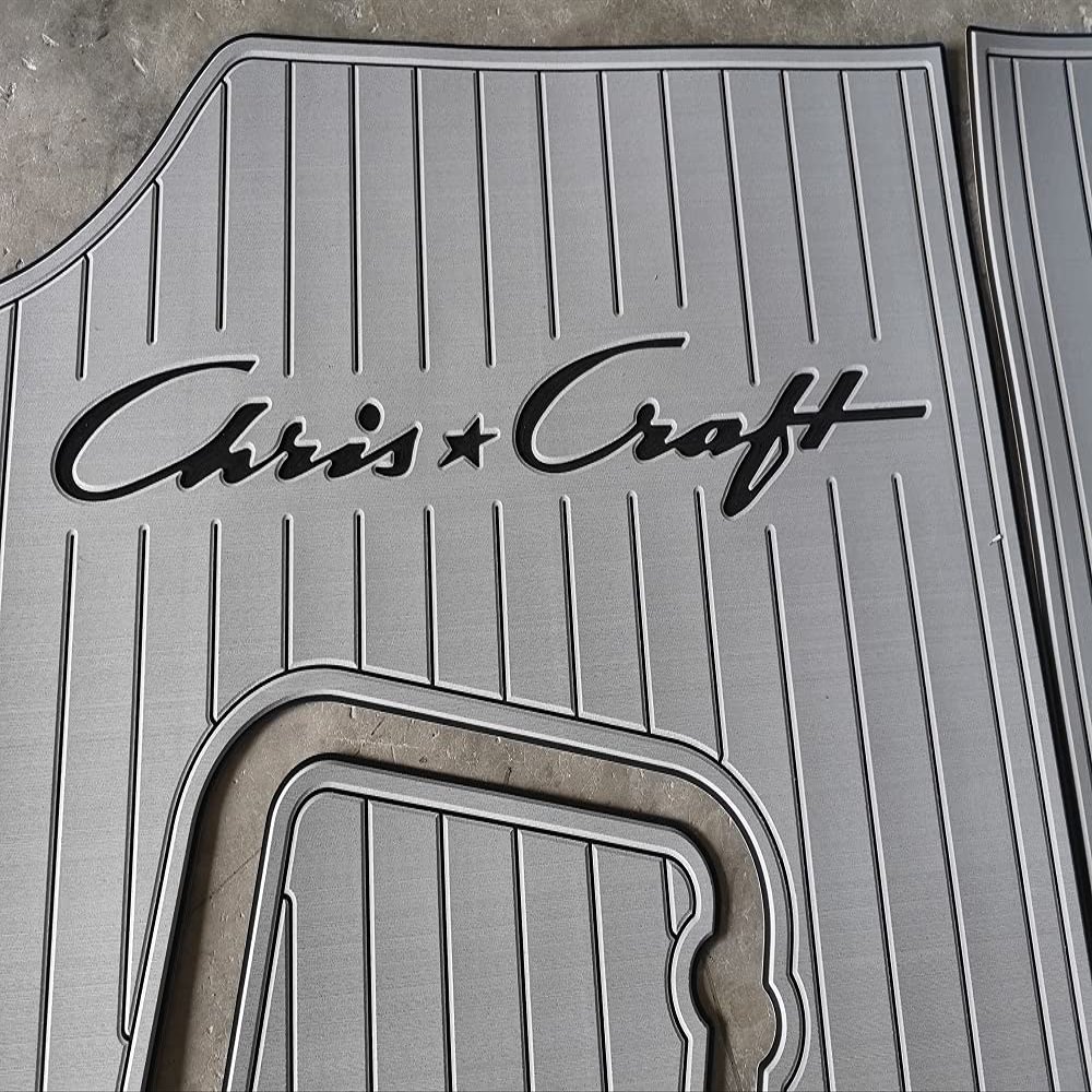 Boat EVA Faux Teak Decking Floor Compatible With1988 Chris Craft Scorpion 210 Swim Platform