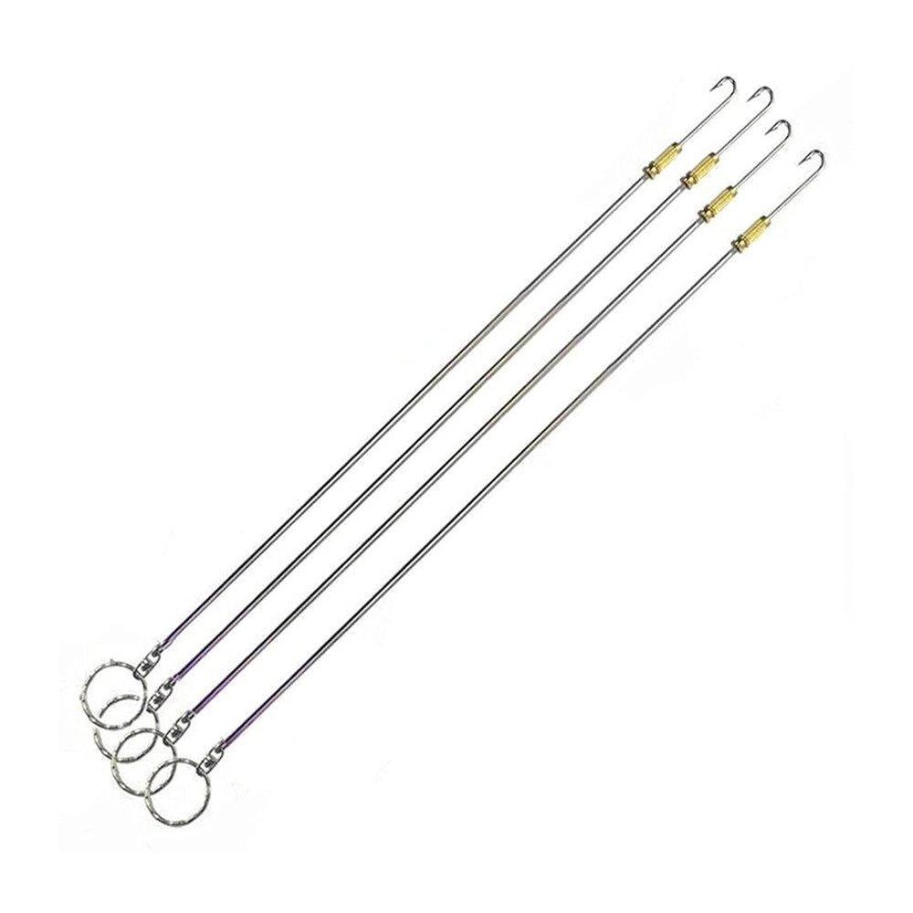 Fishing Hooks 8 Straight Hook, Hook Hard, Eel Fishing Workpiece, Hand Line Guide, Soft Hooks, Barbs Main Fishing for Bass Trout Saltwater Freshwater Fishing Tackle (Size : 6 hooks)