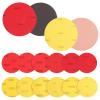 Loopeer 24 Pieces Bowling Sanding Pads Resurfacing Polishing Kit Bowling Ball Accessories Sand Pads Ball Cleaner Kit Grit 500 1000 1500 2000 3000 5000 view 1