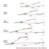 Fishing Hooks 3 PC S Stainless Steel Shark Fishing Hook Drilling Rod 2 Arm Wire Net Large Hook Rig Strip Hook Accessories New for Bass Trout Saltwater Freshwater Fishing Tackle (Size : B) view 3
