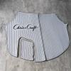Boat EVA Faux Teak Decking Floor Compatible with 1996 Chris Craft Crowne 33 Swim Platform view 1